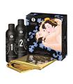 SHUNGA SET GEL DE MASAJE AROMA FRUTAS EXOTICAS 1UN