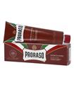 PRORASO BARBA DURA ROJO JABON DE AFEITAR SANDALO Y