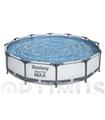 PISCINA STEEL PRO MAX REDONDA  DEPURADORA 1249 L/H