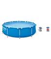 PISCINA STEEL PRO 4678 L  DEPURADORA DE CARTUCHO 1