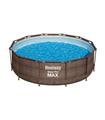 PISCINA STEEL PRO MAX RATAN 9150 L DEPURADORA DE C