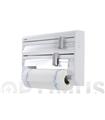 PORTARROLLOS COCINA PARED TRIPLE PARAT CONFORT PLA