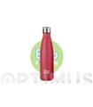 BOTELLA TERMO INOX ROJO  500 ML