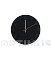 RELOJ DE PARED BONNE HEURE NEGRO