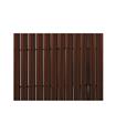 CAÑIZO SINTETICO PVC PLASTICANE OVAL CHOCOLATE 1 X