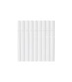 CAÑIZO SINTETICO PVC PLASTICANE OVAL BLANCO 1 X 3