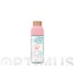 BOTELLA TRITAN ROSA HOJAS 720 ML