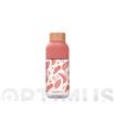 BOTELLA TRITAN ROSA BOTANICAL 570 ML