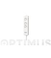 BASE MULTIPLE CON CABLE 3T+2USB- 1,4METROS