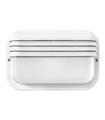 APLIQUE EXTERIOR HORIZONTAL BLANCO LED E27 18W