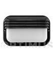 APLIQUE EXTERIOR HORIZONTAL NEGRO LED E27 18W