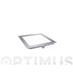 DOWNLIGHT LED EMPOTRAR CUADRADO PLATA LUZ NEUTRA 1