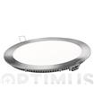 DOWNLIGHT LED EMPOTRAR REDONDO PLATA LUZ FRIA 1800