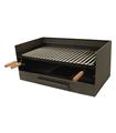 CAJON BARBACOA CON PARRILLA INOX 61X40X33 CM