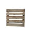 LOSETA DE MADERA PINO LARA 40 X 40 CM ESPESOR 24 M