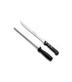 CUCHILLO JAMONERO Y CHAIRA UNIVERSAL 250 MM ESTUCH