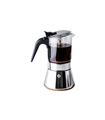 CAFETERA INOX BOROSILICATO SIENA 6 TAZAS