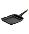 GRILL LISO ALUMINIO FUNDIDO FOODIE 22 CM INDUCCION