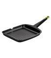 GRILL CON RAYAS ALUMINIO FUNDIDO FOODIE 28 CM INDU