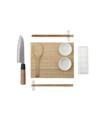 SUSHI SET REGALO 12 PIEZAS - INCLUYE CUCHILLO