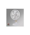 VENTILADOR SOBREMESA Ø30CM 35W BLANCO / MADERA