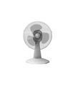 VENTILADOR SOBREMESA Ø30CM 30W BLANCO