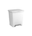 CUBO CON PEDAL MILENIUM 23 L BLANCO 33 X 28 X 39 C