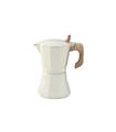 CAFETERA ALUMINIO INDUCCION PETRA CREMA 6 TAZAS