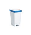 CUBO CON PEDAL SMART 25L RECICLAJE AZUL-26X36X47CM