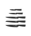 CUCHILLOS COCINA SET 5 UDS NEGRO