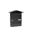 BUZON EXTERIOR ACERO CHALET NEGRO