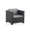 SILLON RATAN RESINA DIVA GRAFITO