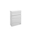 BUZON EXTERIOR ACERO FLYSCH BLANCO 27,5 X 36,5 X 1