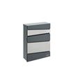 BUZON EXTERIOR ACERO/INOX FLYSCH ANTRACITA/INOX 27