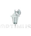 FAROL PARED DESCENDIENTE BLANCO IP44 E27 60W